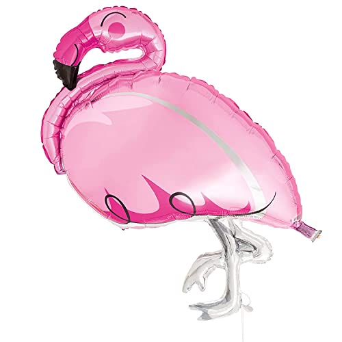 Riesen-Folien-Flamingo-Luftballon - 86 cm von Unique Party