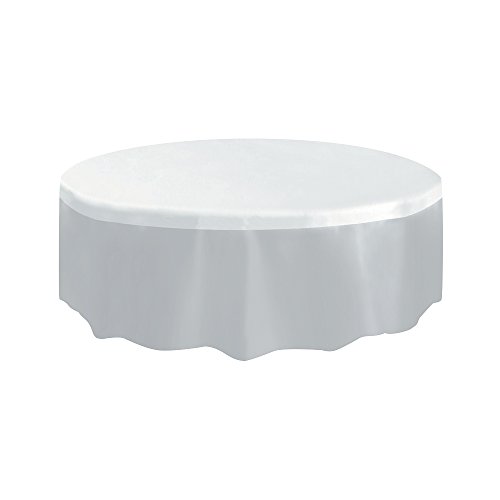 Runde Kunststoff-Tischdecke - 2,13 m - Durchsichtig Runde Kunststoff-Tischdecke - 2,13 m - Durchsichtig von Unique