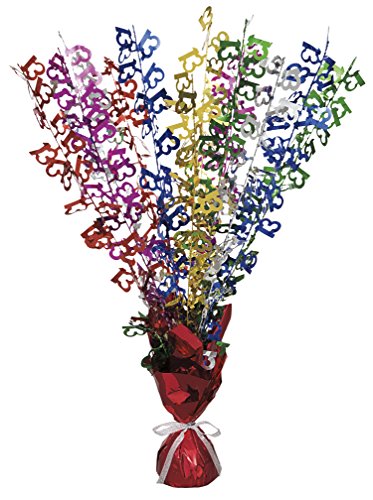 Unique Party 21407 - Glitz Multi-coloured 13th Birthday Balloon Weight Centrepiece Unique Party 21407 - Glitz Multi-coloured 13th Birthday Balloon Weight Centrepiece von Unique