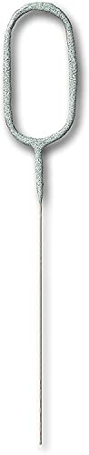 Unique 84100 Geburtstagskuchen-Wunderkerze mit der Zahl 0, 17,8 cm, silberfarben, 1 Stück, Silber, Age 0 von Unique