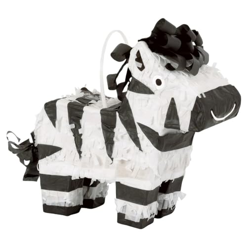 Unique Party Supplies 75895 Mini-Zebra Pinata-Geschenkdekoration von Unique