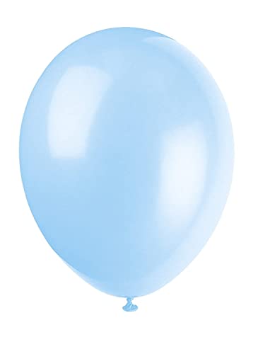Unique Party Supplies 80018 Latex-Party-Luftballons - 30 cm - Tintenblau - 10er-Pack von Unique Party