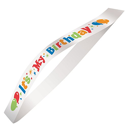 Satinschärpe Geburtstag - "It's My Birthday" Satinschärpe Geburtstag - "It's My Birthday" von Unique