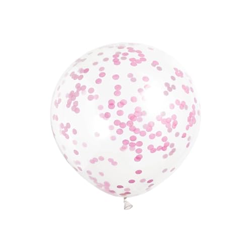 Konfetti-Luftballons - 30 cm - Dunkelrosa - 6er-Pack Konfetti-Luftballons - 30 cm - Dunkelrosa - 6er-Pack von Unique