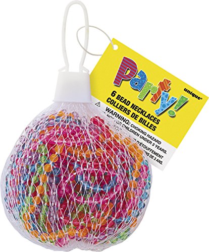 Partygeschenke - Perlenketten - 6er-Tüte Partygeschenke - Perlenketten - 6er-Tüte von Unique Party