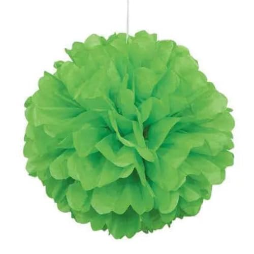 Seidenpapier-Bommel - 40 cm -Lindgrün Seidenpapier-Bommel - 40 cm -Lindgrün von Unique Party