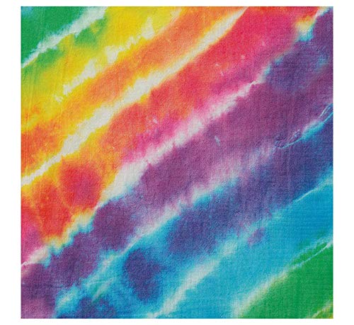 Unique Party 99102 Papierservietten, Regenbogenfarben, 16,5 x 16,5 cm, Mehrfarbig, 16,5 x 16,5 cm Unique Party 99102 Papierservietten, Regenbogenfarben, 16,5 x 16,5 cm, Mehrfarbig, 16,5 x 16,5 cm von Unique Party