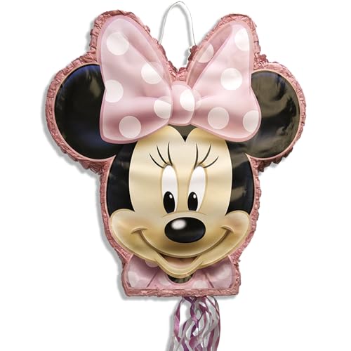 Disney Minnie Mouse-Pinata - Zugschnur von Unique