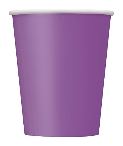 Unique Party Supplies 34481 Papierbecher - 266 ml - Lila - 14er-Pack Unique Party Supplies 34481 Papierbecher - 266 ml - Lila - 14er-Pack von Unique Party