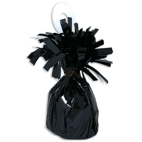 Ballongewicht schwarz Metallic 13cm von Unique