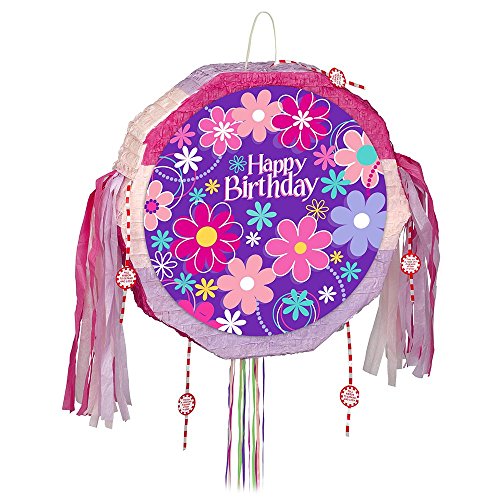 Geburtstagsblüten-Pinata - Zugschnur Geburtstagsblüten-Pinata - Zugschnur von Unique