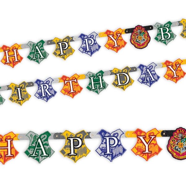 "Harry Potter", Happy Birthday Banner, 1,82m von Unique