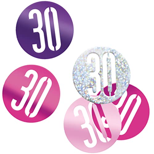 Konfetti zum 30. Geburtstag - 14 g - Glitzer Rosa & Silber Geburtstag Konfetti zum 30. Geburtstag - 14 g - Glitzer Rosa & Silber Geburtstag von Unique