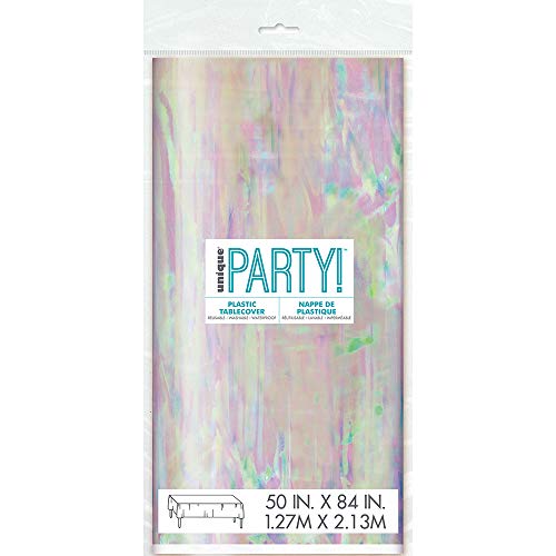 Kunststoff-Tischdecke - 2,13 m x 1,37m - Schillernd Kunststoff-Tischdecke - 2,13 m x 1,37m - Schillernd von Unique