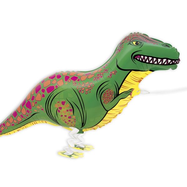 "Laufender T-Rex" Folienballon, 1 Stück "Laufender T-Rex" Folienballon, 1 Stück