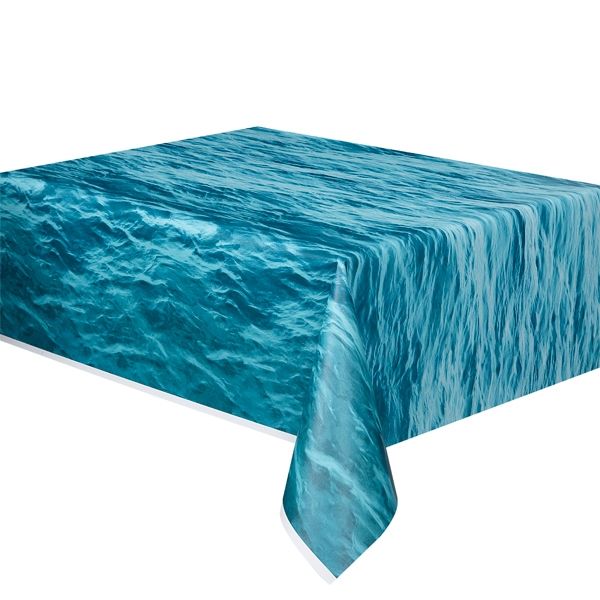 Ozean Tischdecke, Folie,1,4 × 2,7 m, Partytischdecke mit Meeresmotiv von Unique