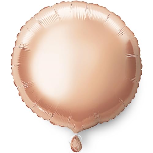 Runder Folien-Luftballon - 45 cm - Roségold Runder Folien-Luftballon - 45 cm - Roségold von Unique