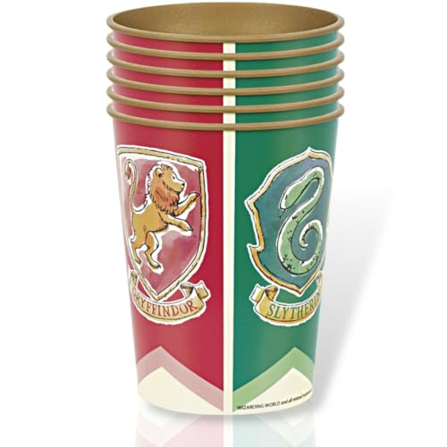 Unique 23567 Harry Potter Großer Plastikbecher-473 ml Party, Multicolour, 16 oz von Unique