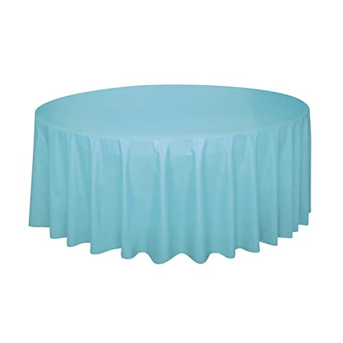 Unique 46865 - Runde Kunststoff-Tischdecke - 2,13 m - Blaugrün Farbe, Teal Unique 46865 - Runde Kunststoff-Tischdecke - 2,13 m - Blaugrün Farbe, Teal von Unique