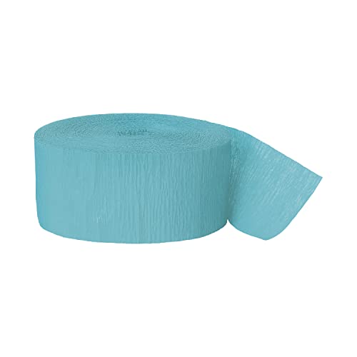 Unique 47171 Krepp-Papier Party-Papierschlange-24,6 m-Blaugrün Farbe, Teal Unique 47171 Krepp-Papier Party-Papierschlange-24,6 m-Blaugrün Farbe, Teal von Unique