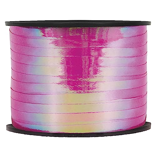 Unique 48608 Geschenkband – 228 m – Rosa Schillernde Farbe – 1 Stück (1 Packung), Pink Iridescent von Unique