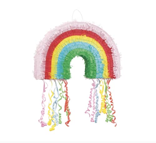 Unique 68143 Regenbogenförmige Pinata, mehrfarbig, 1 Stück Unique 68143 Regenbogenförmige Pinata, mehrfarbig, 1 Stück von Unique