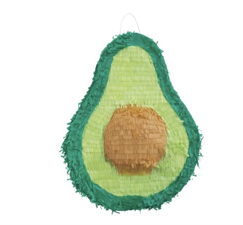 Unique Avocado-3D-Piñata (38 cm x 50 cm) – handgefertigtes Papier-Fiesta-Zubehör – perfekt für Geburtstage, Feiern und lustige Avo-Liebhaber vereinen, 1 Stück Unique Avocado-3D-Piñata (38 cm x 50 cm) – handgefertigtes Papier-Fiesta-Zubehör – perfekt für Geburtstage, Feiern und lustige Avo-Liebhaber vereinen, 1 Stück von Unique