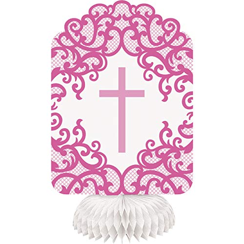 Unique 74828 Tischdekoration mit Wabenmuster, 20,3 cm, Rosa, 3 Stück, Rose, Cross Unique 74828 Tischdekoration mit Wabenmuster, 20,3 cm, Rosa, 3 Stück, Rose, Cross von Unique