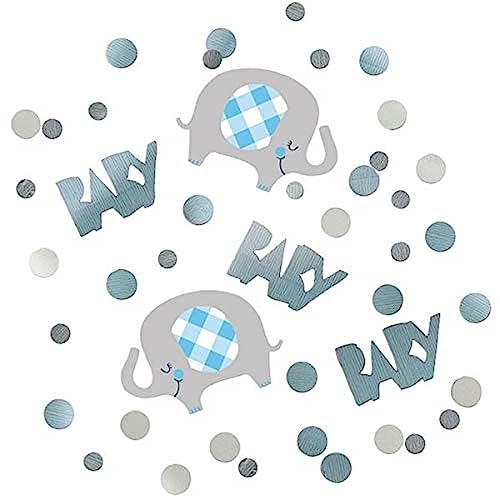 Unique 78390 Elefanten-Konfetti für Babypartys, 142 ml, Blau, 1 Packung Unique 78390 Elefanten-Konfetti für Babypartys, 142 ml, Blau, 1 Packung von Unique