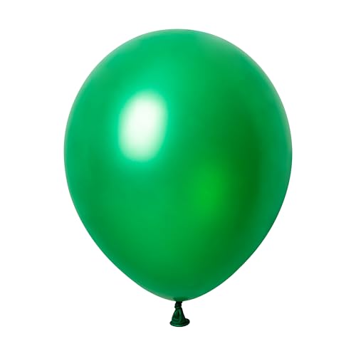 Unique 88211 Latex-Luftballons, Perlglanz, 30 cm, Waldgrün, 50 Stück (1 Stück) von Unique