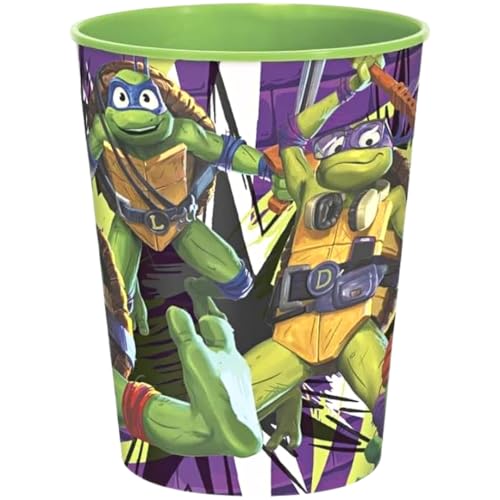 Unique Industries Teenage Mutant Ninja Turtles Kunststoff-Stadionbecher, 473 ml, 1 Stück, perfektes Party-Trinkgeschirr für Veranstaltungen und Feiern Unique Industries Teenage Mutant Ninja Turtles Kunststoff-Stadionbecher, 473 ml, 1 Stück, perfektes Party-Trinkgeschirr für Veranstaltungen und Feiern von Unique