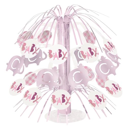 Unique Party 78380 Tischdekoration für Babyparty, Elefant, Rosa, 1 Stück, Rose Unique Party 78380 Tischdekoration für Babyparty, Elefant, Rosa, 1 Stück, Rose von Unique