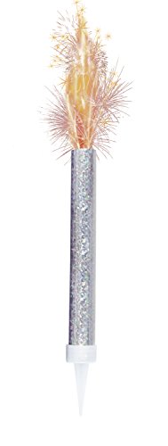 Unique Party Prism Silber Füllfederhalter Kerzen, 2 Stück Unique Party Prism Silber Füllfederhalter Kerzen, 2 Stück von Unique