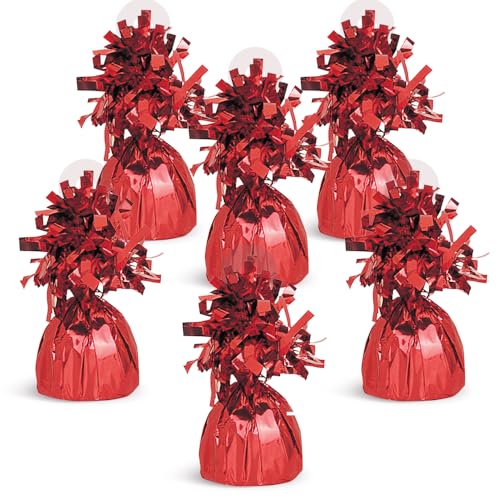 Unique Party Supplies 4942 Folien-Ballongewicht - Rot 7 oz. Unique Party Supplies 4942 Folien-Ballongewicht - Rot 7 oz. von Unique