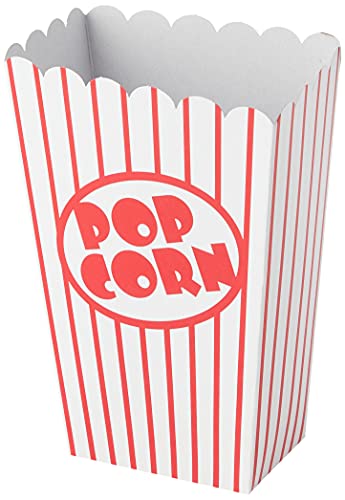Unique Party Supplies 59023 Kleine Popcornschachteln - 8er-Packung von Unique