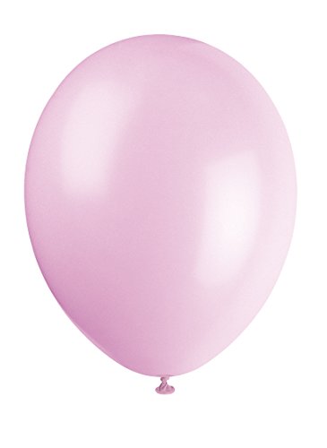 Unique Party Supplies 80015 Latex-Party-Luftballons - 30 cm - Altrosa - 10er-Pack, Powder Pink Unique Party Supplies 80015 Latex-Party-Luftballons - 30 cm - Altrosa - 10er-Pack, Powder Pink von Unique