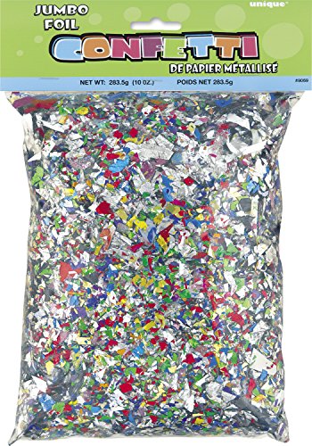 Unique Party Supplies 9069 Folien-Konfetti - Mehrfarbig - 283.5 g Unique Party Supplies 9069 Folien-Konfetti - Mehrfarbig - 283.5 g von Unique