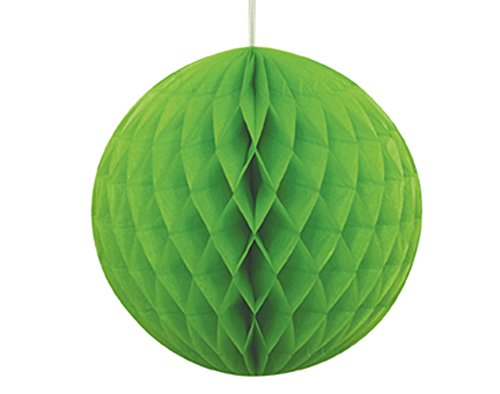 Wabenball aus Seidenpapier - 20 cm - Lindgrün Wabenball aus Seidenpapier - 20 cm - Lindgrün von Unique