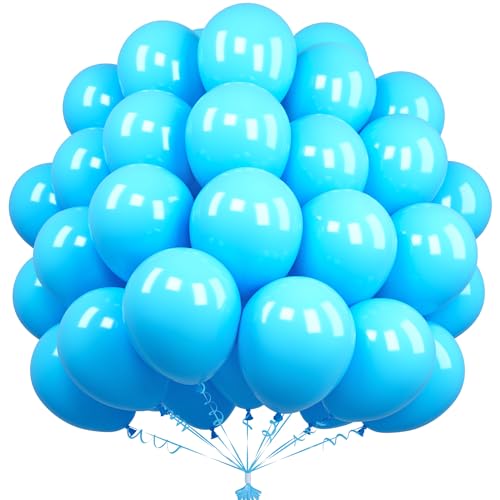 Unisun Himmelblaue Luftballons, 50 Stück 12 Zoll, Latex Ballon Für Männer Jungen Geburtstagsfeier Brautparty Hochzeit Abschlussfeier Jahrestag Festival Dekorationen Unisun Himmelblaue Luftballons, 50 Stück 12 Zoll, Latex Ballon Für Männer Jungen Geburtstagsfeier Brautparty Hochzeit Abschlussfeier Jahrestag Festival Dekorationen von Unisun