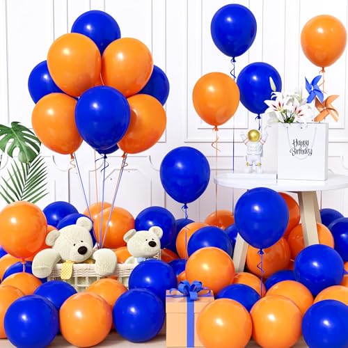 Unisun Luftballons Orange und Blau, 60Stück 12Zoll Ballons Matt Blau Orange Latex Luftballon Jungen Männer Kinder Babyparty Geburtstag Hochzeit Jubiläum Abschlussfeier Verlobung Bachelor Party Deko Unisun Luftballons Orange und Blau, 60Stück 12Zoll Ballons Matt Blau Orange Latex Luftballon Jungen Männer Kinder Babyparty Geburtstag Hochzeit Jubiläum Abschlussfeier Verlobung Bachelor Party Deko von Unisun