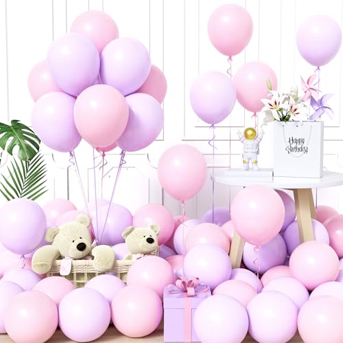 Unisun Luftballons Rosa und Lila, 60Stück 12Zoll Ballons Pastell Macaron Baby Rosa Lila Violett Latex Luftballon Frauen Mädchen Kinder Geburtstag Ballon Hochzeit Babyparty Jubiläum Party Dekoration Unisun Luftballons Rosa und Lila, 60Stück 12Zoll Ballons Pastell Macaron Baby Rosa Lila Violett Latex Luftballon Frauen Mädchen Kinder Geburtstag Ballon Hochzeit Babyparty Jubiläum Party Dekoration von Unisun