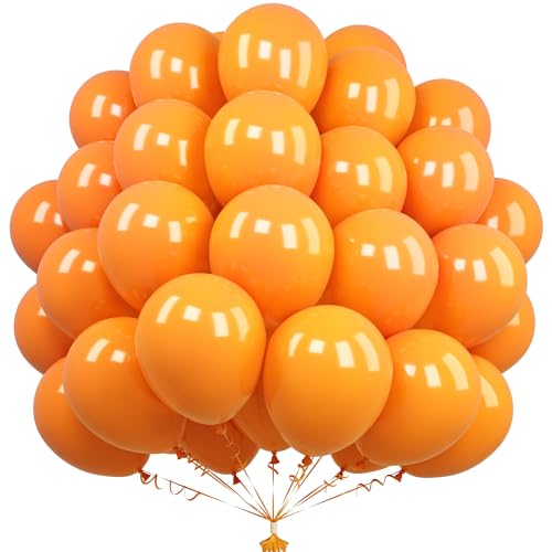Unisun Orange Luftballons, 50 Stück 12 Zoll Mette Orange Luftballons, Latex Orange Luftballons für Frauen Mädchen Geburtstagsfeier Halloween Babyparty Hochzeit Abschlussfeier Jubiläum Picknick Deko Unisun Orange Luftballons, 50 Stück 12 Zoll Mette Orange Luftballons, Latex Orange Luftballons für Frauen Mädchen Geburtstagsfeier Halloween Babyparty Hochzeit Abschlussfeier Jubiläum Picknick Deko von Unisun