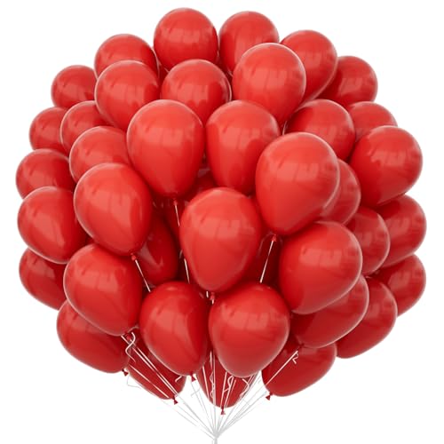 Unisun Rot Luftballons 100Pcs, 12 Zoll Matt Rote Latex Ballons Pack für Rote Thema Ballon Bogen Kit Geburtstag Hochzeit Baby Shower Karneval Veranstaltungen Party Dekorationen Unisun Rot Luftballons 100Pcs, 12 Zoll Matt Rote Latex Ballons Pack für Rote Thema Ballon Bogen Kit Geburtstag Hochzeit Baby Shower Karneval Veranstaltungen Party Dekorationen von Unisun