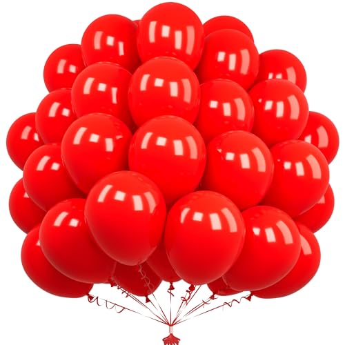 Unisun Rote Luftballons, 50 Stück 12 Zoll Matt, Latex Für Frauen Mädchen Geburtstagsfeier Braut Verlobungsantrag Hochzeit Weihnachten Jahrestag Dekoration Zubehör Unisun Rote Luftballons, 50 Stück 12 Zoll Matt, Latex Für Frauen Mädchen Geburtstagsfeier Braut Verlobungsantrag Hochzeit Weihnachten Jahrestag Dekoration Zubehör von Unisun