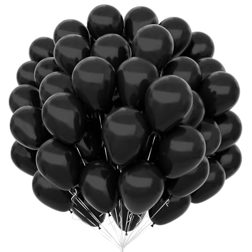 Unisun Schwarz Luftballons 100Pcs, 12 Zoll Matt Schwarz Latex Ballons Pack für Schwarze Thema Ballon Bogen Kit Geburtstag Hochzeit Baby Shower Karneval Veranstaltungen Party Dekorationen Unisun Schwarz Luftballons 100Pcs, 12 Zoll Matt Schwarz Latex Ballons Pack für Schwarze Thema Ballon Bogen Kit Geburtstag Hochzeit Baby Shower Karneval Veranstaltungen Party Dekorationen von Unisun