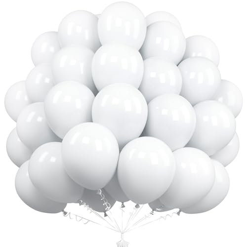 Unisun Weiße Luftballons, 50 Stück 12Zoll Weiße Luftballons, Weiße Luftballons Für Jungen Mädchen Geburtstagsfeier Brautparty Hochzeit Junggesellinnenabschied Neujahr Abschluss Festival Jahrestag Deko Unisun Weiße Luftballons, 50 Stück 12Zoll Weiße Luftballons, Weiße Luftballons Für Jungen Mädchen Geburtstagsfeier Brautparty Hochzeit Junggesellinnenabschied Neujahr Abschluss Festival Jahrestag Deko von Unisun