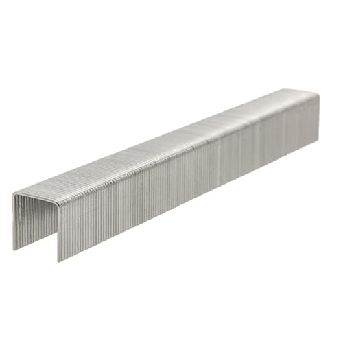 UnitSteel Heftklammern - Beinlänge 4mm, 10.000 stück, Type 80, Verzinkt, für das Folienbefestigung, Innenausstattung und Möbelindustrie von UnitSteel