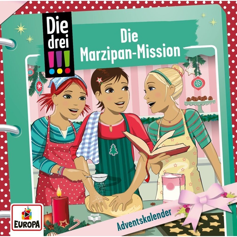 Die Drei !!! - Adventskalender - Die Marzipan-Mission (2 Cds) - Maja Von Vogel (Hörbuch) von United Soft Media (USM)
