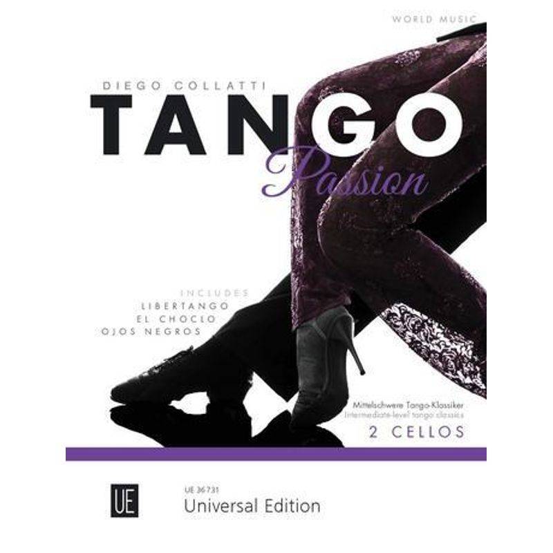 Tango Passion Cello Duets, Kartoniert (TB) von Universal Edition