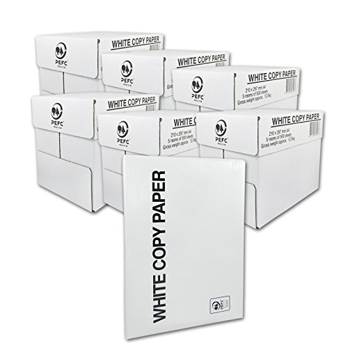 15000 x Papier A4 80g weiß Kopierpapier Druckerpapier Laserpapier Faxpapier 15000 x Papier A4 80g weiß Kopierpapier Druckerpapier Laserpapier Faxpapier von Buosha